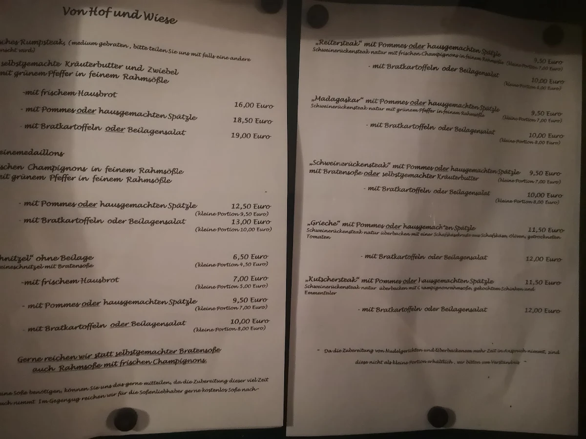 Speisekarte photo 1