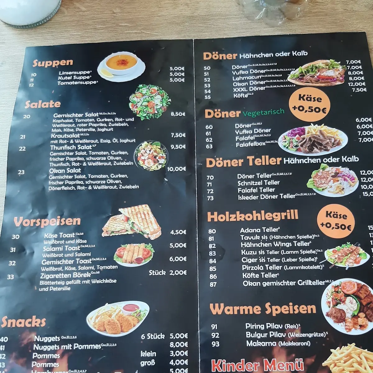 Speisekarte photo 4