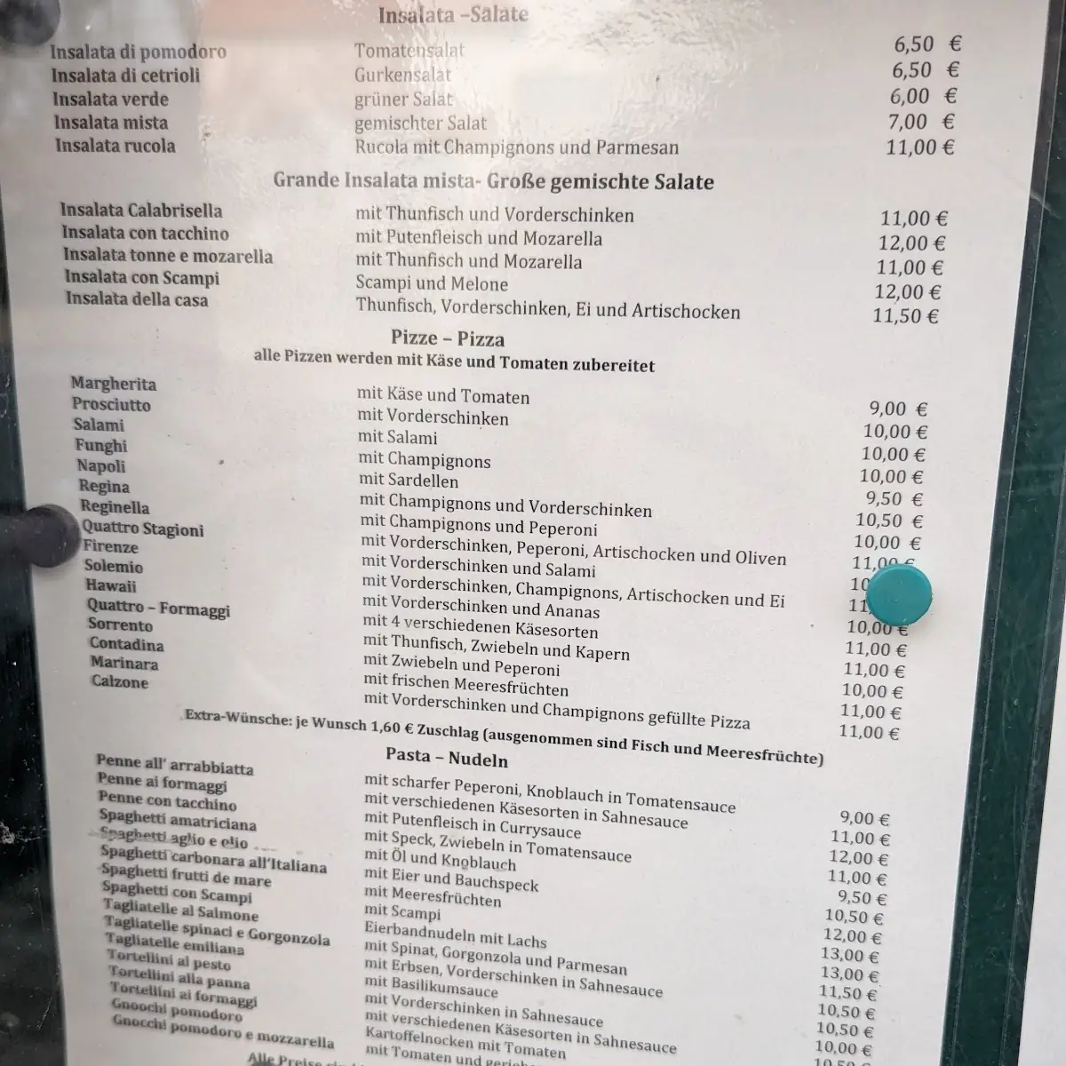 Speisekarte photo 2