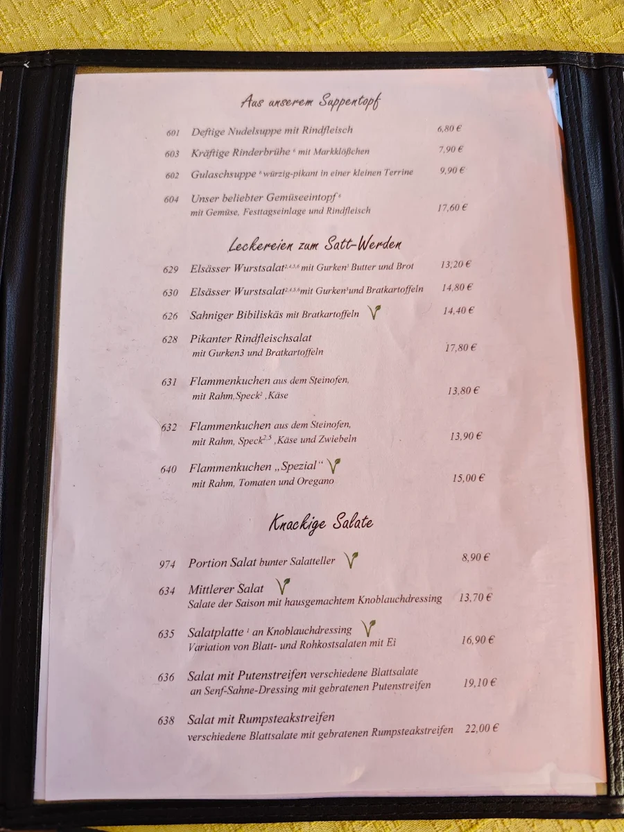 Speisekarte photo 2