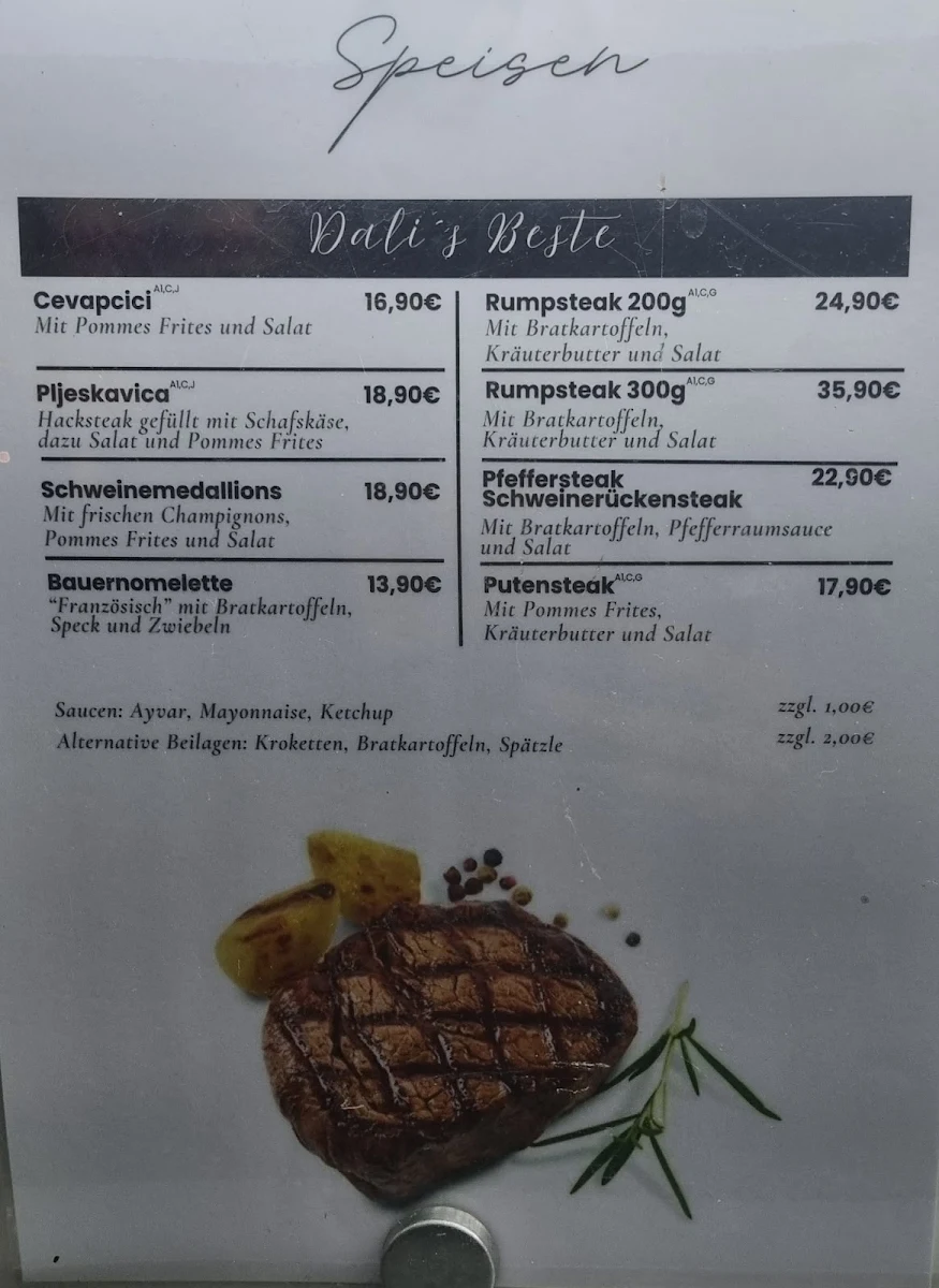 Speisekarte photo 2