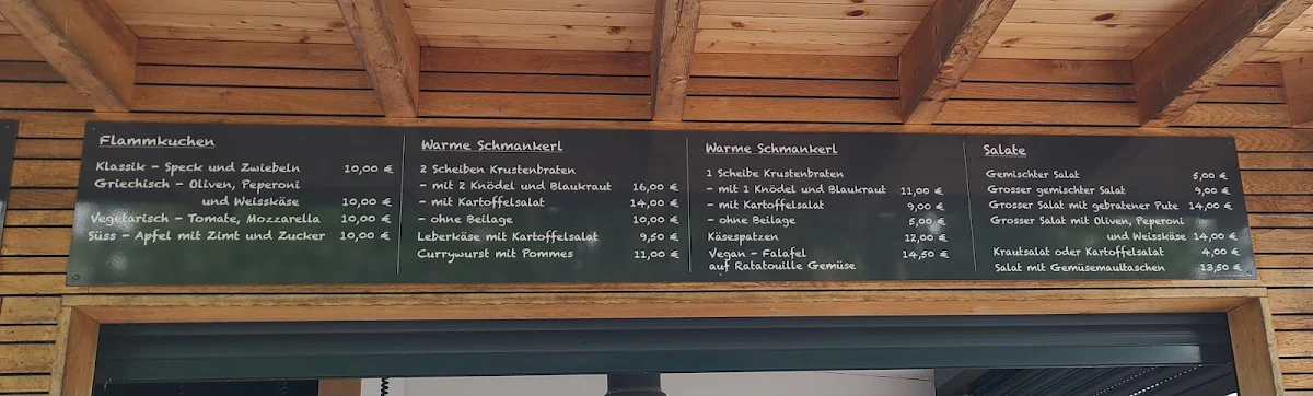 Speisekarte, HOLZHAUSER Brauerei Gasthaus - Biergarten