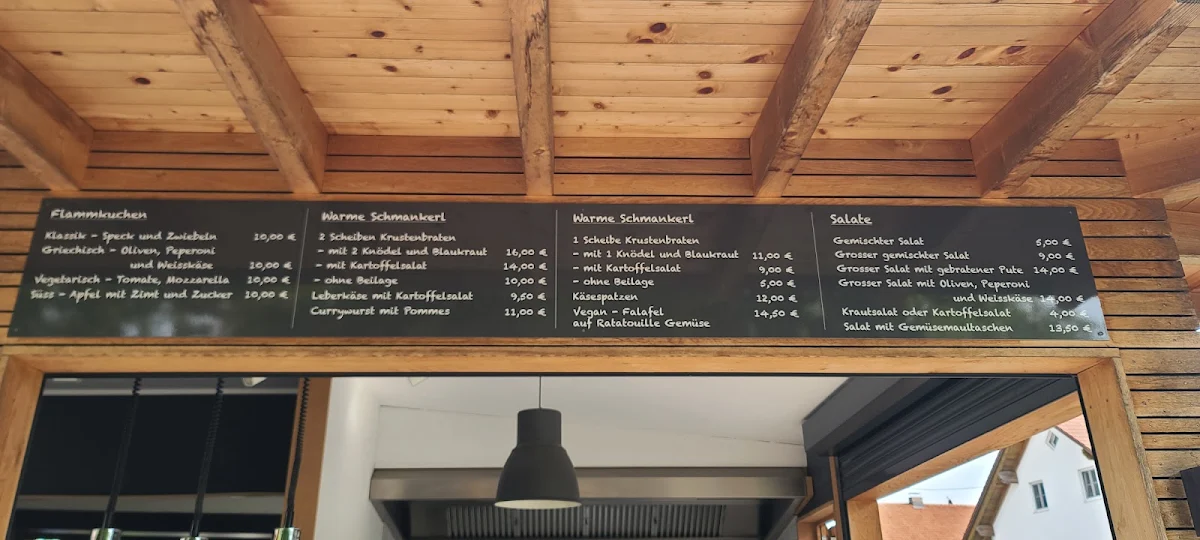 Speisekarte, HOLZHAUSER Brauerei Gasthaus - Biergarten
