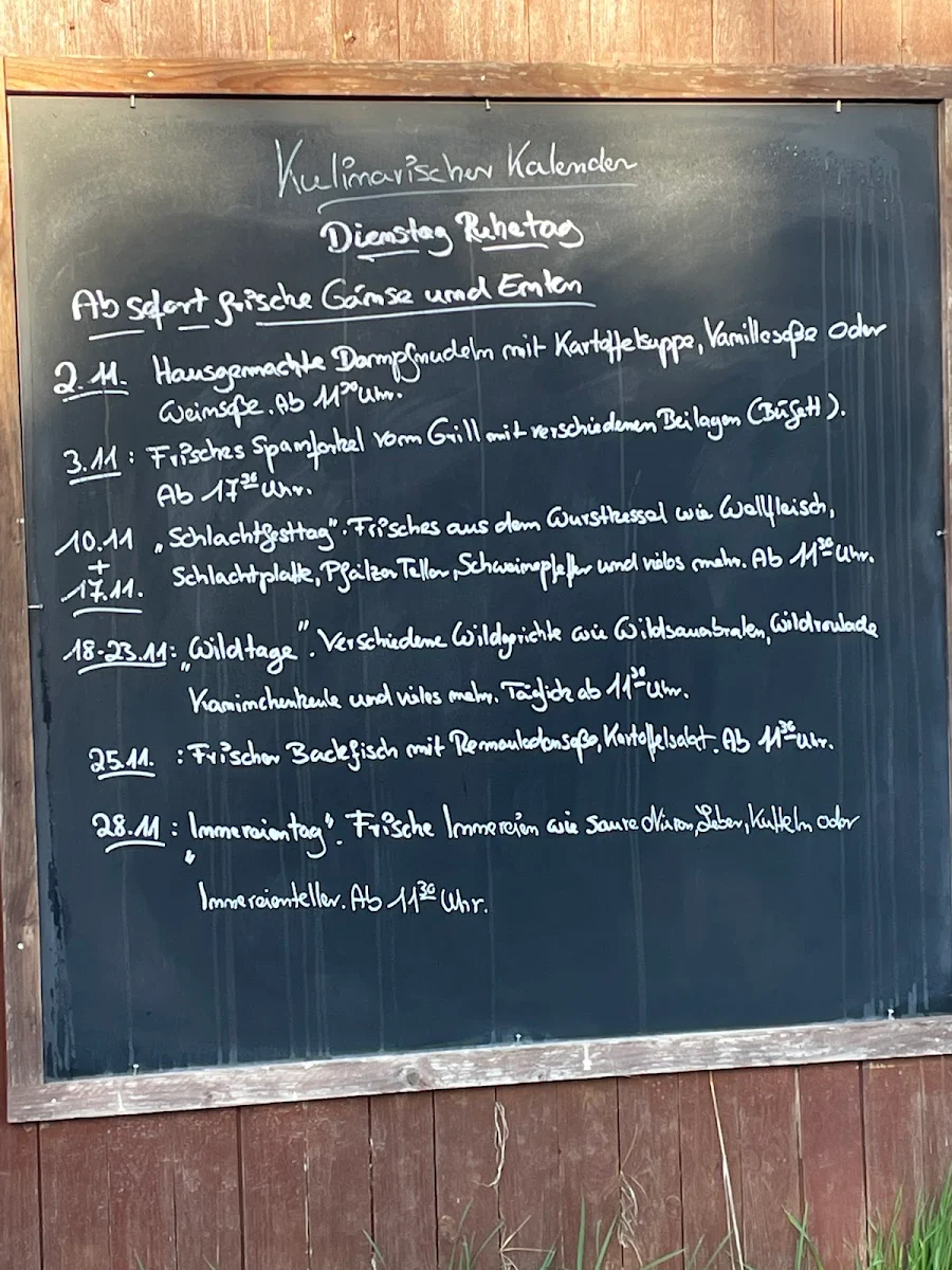 Speisekarte photo 2