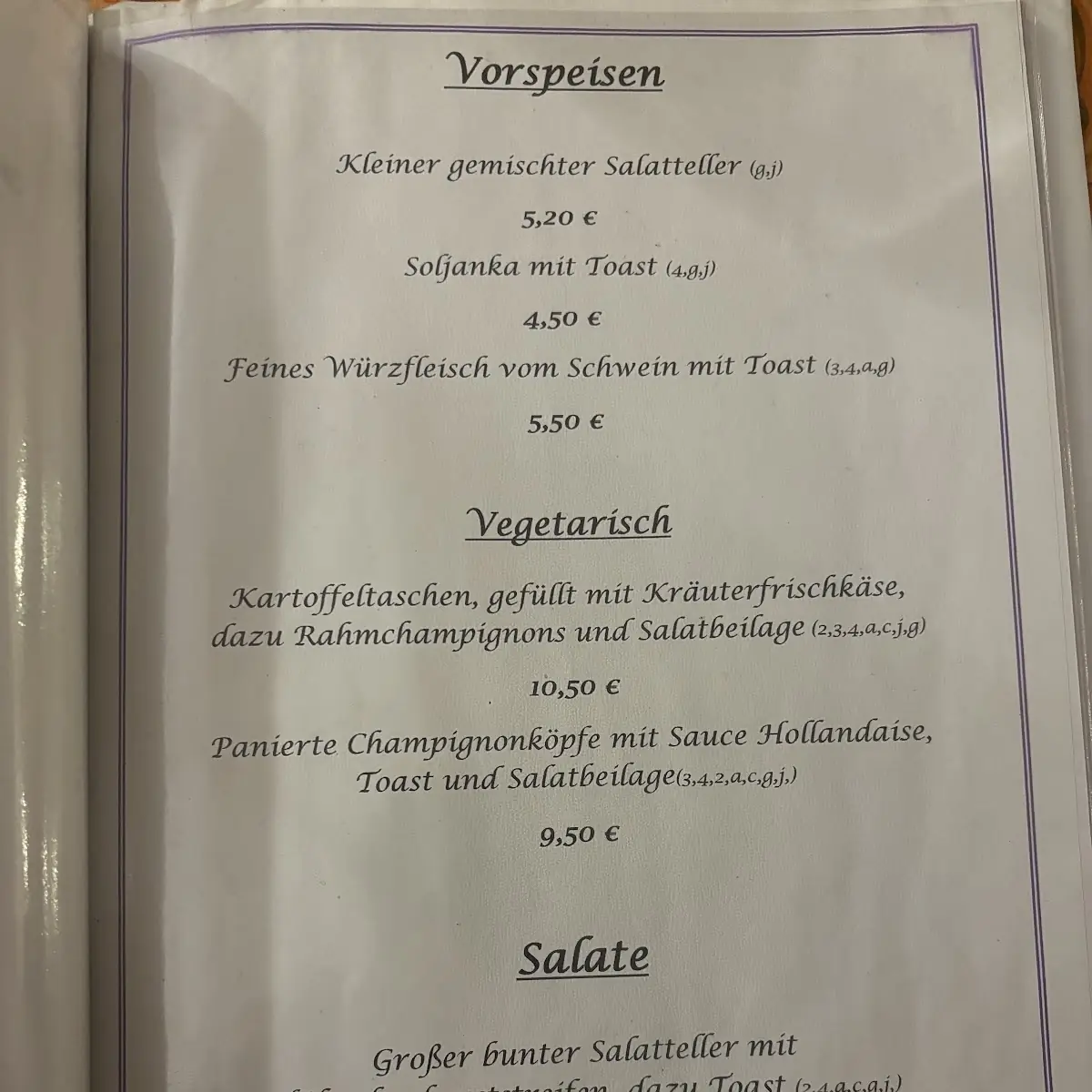 Speisekarte photo 4