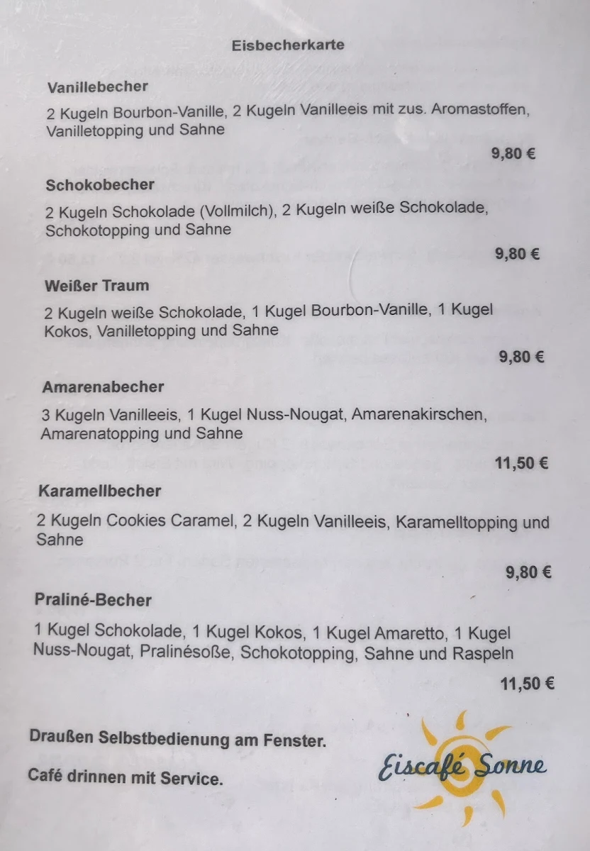 Speisekarte photo 2