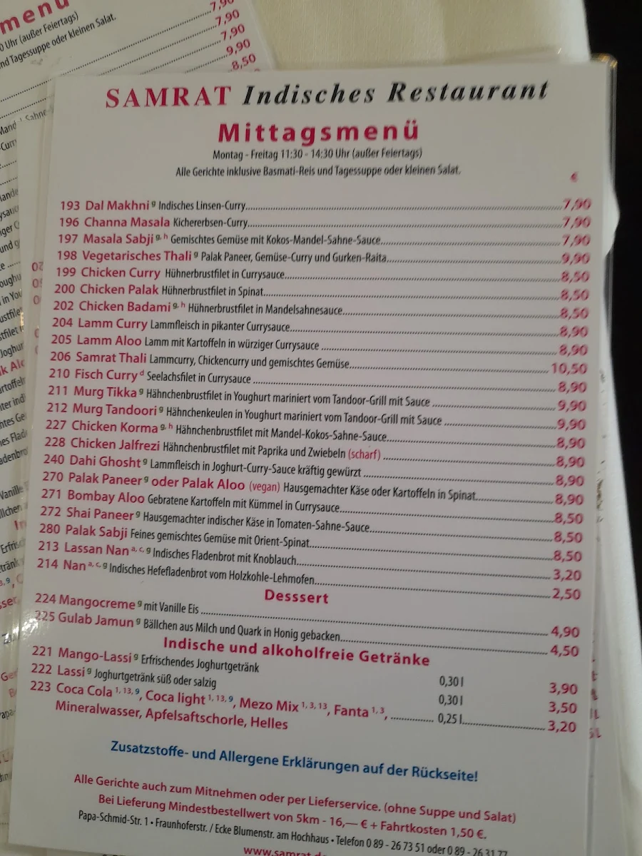 Speisekarte photo 6