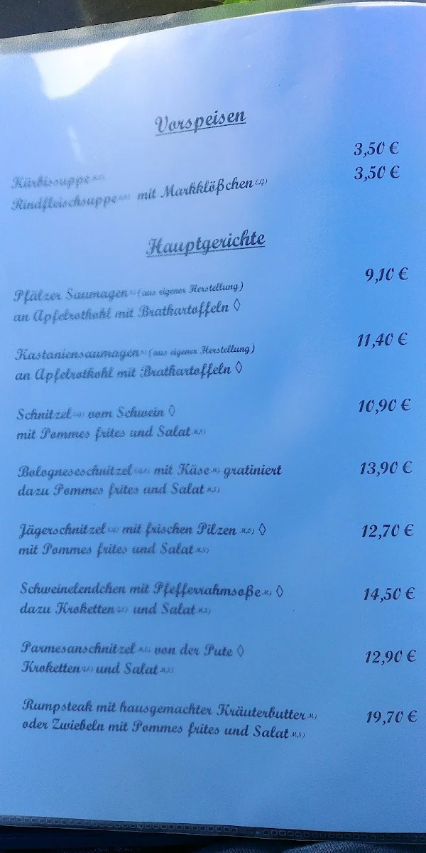 Speisekarte photo 5