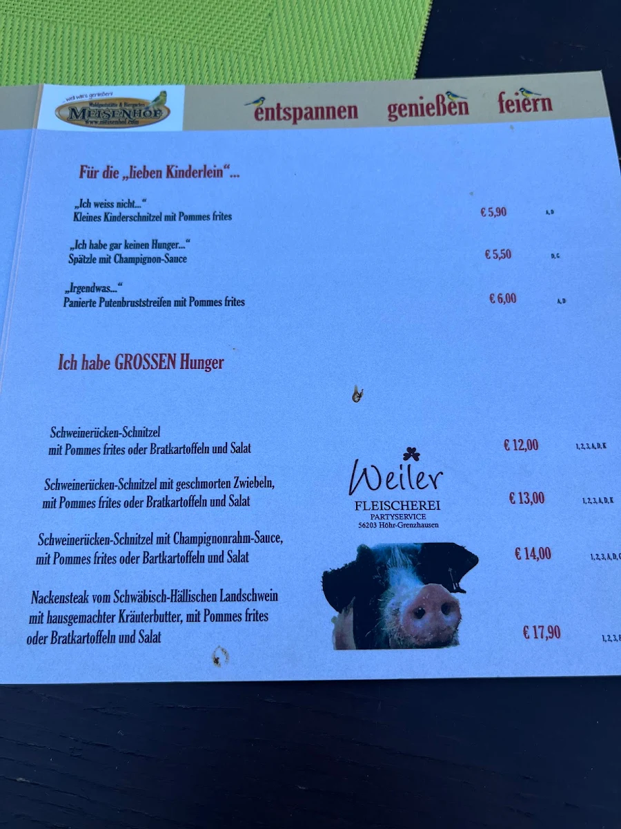 Speisekarte photo 5