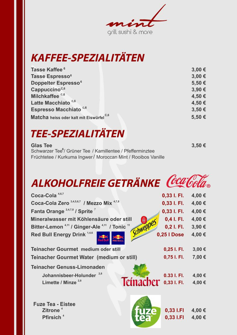 Speisekarte photo 5