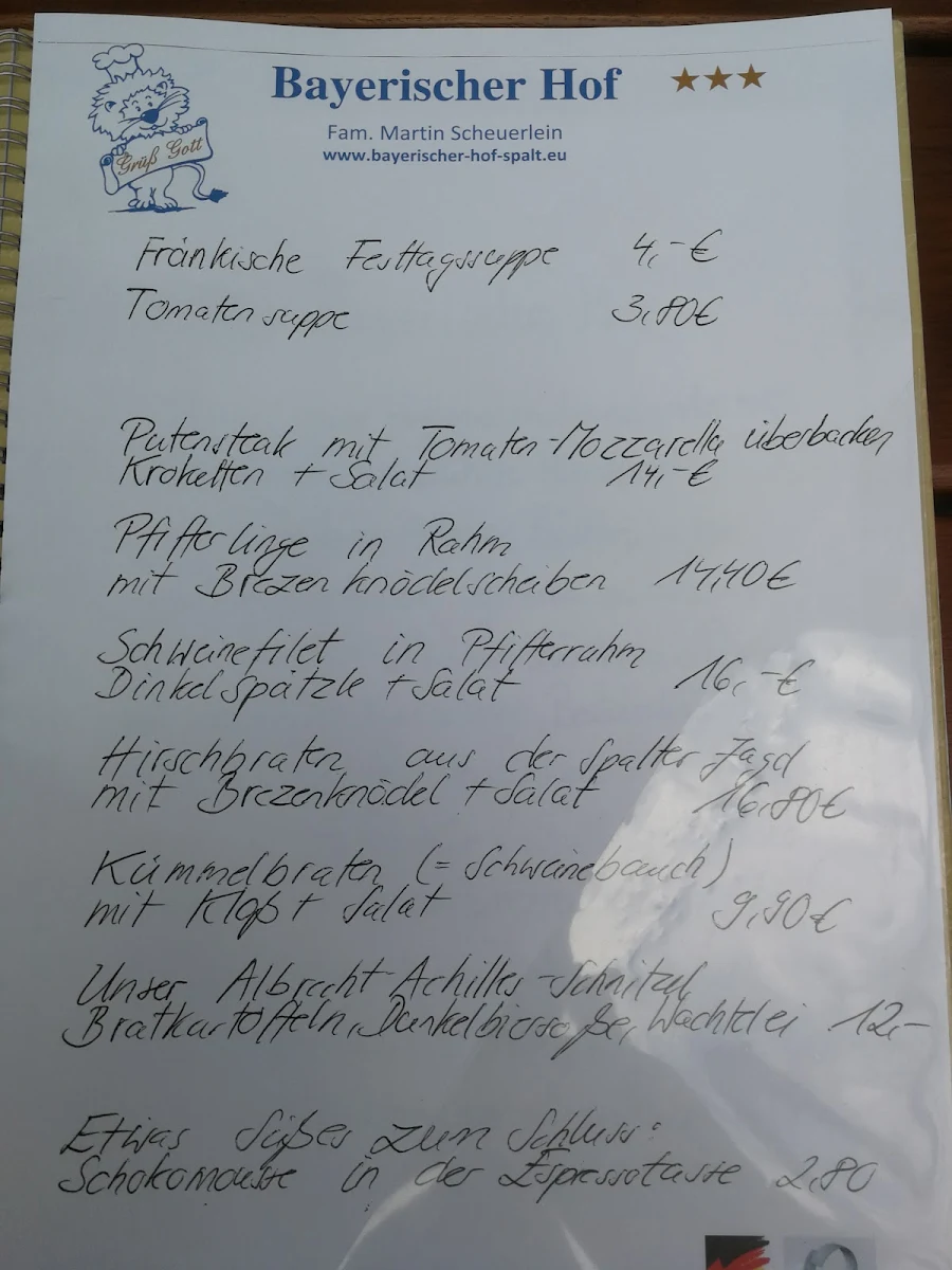 Speisekarte photo 6