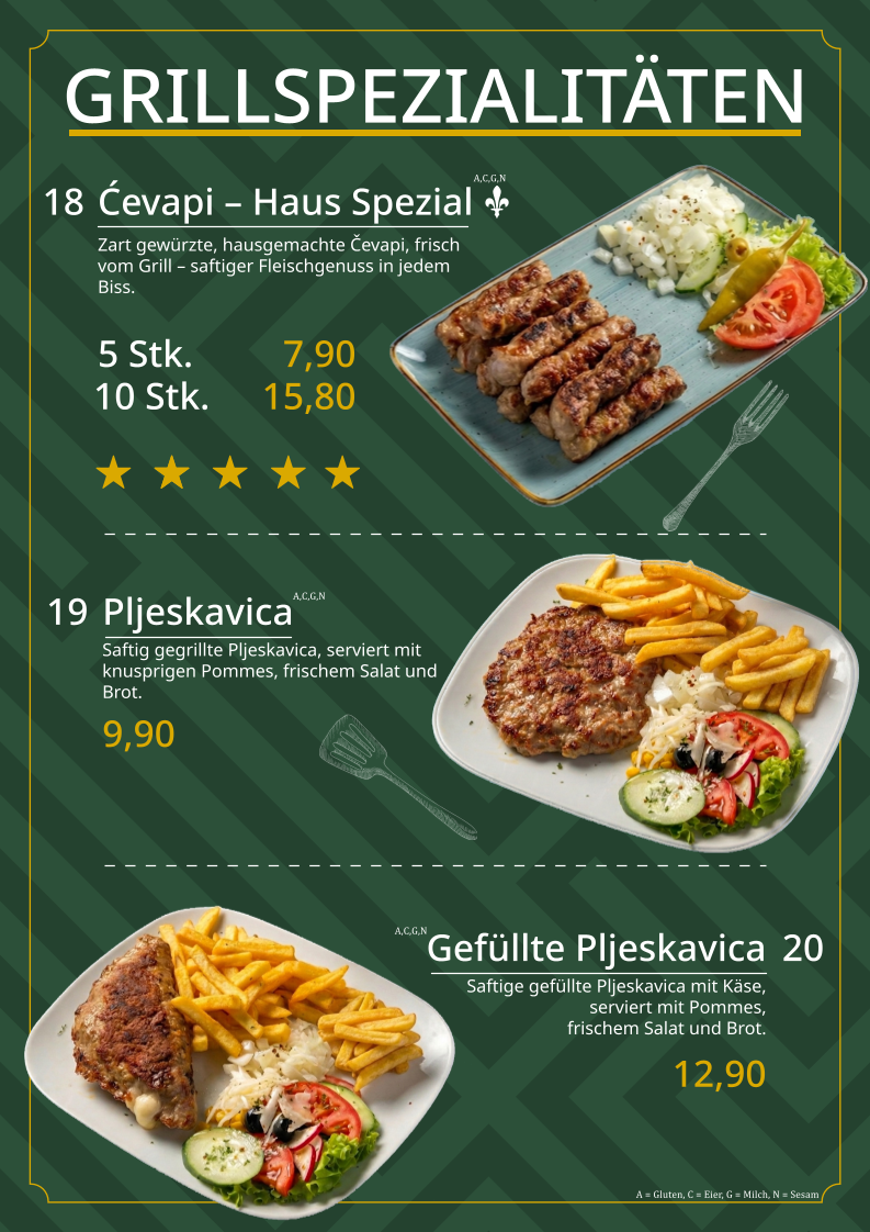 Speisekarte photo 3