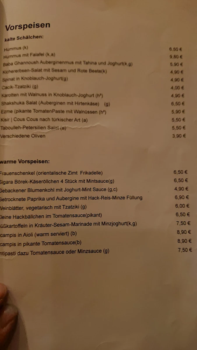 Speisekarte photo 3