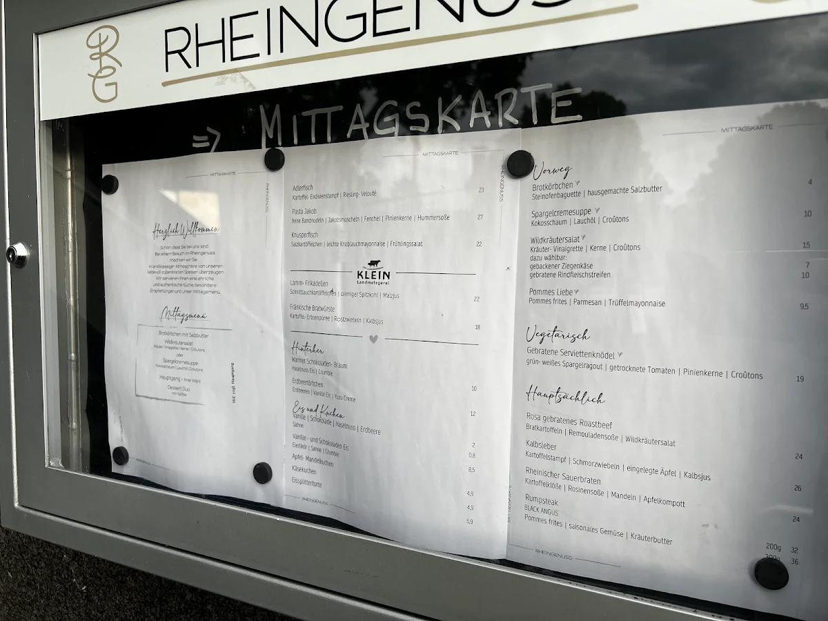 Speisekarte photo 1