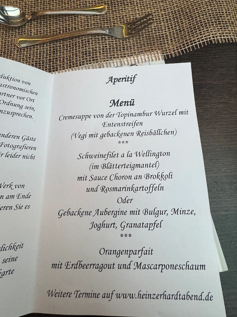 Speisekarte photo 1