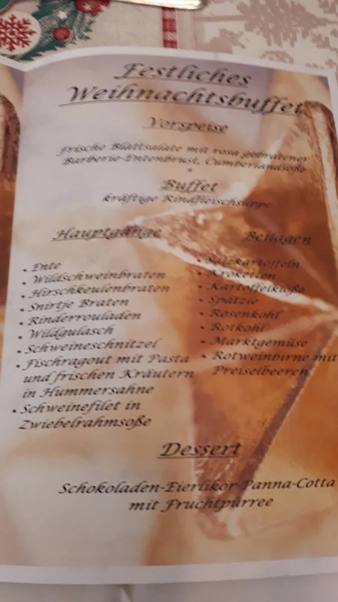 Speisekarte photo 1