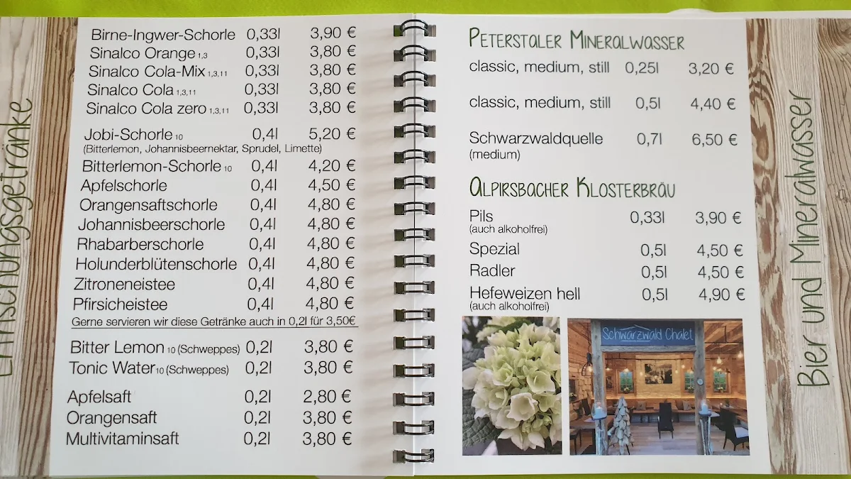 Speisekarte photo 2