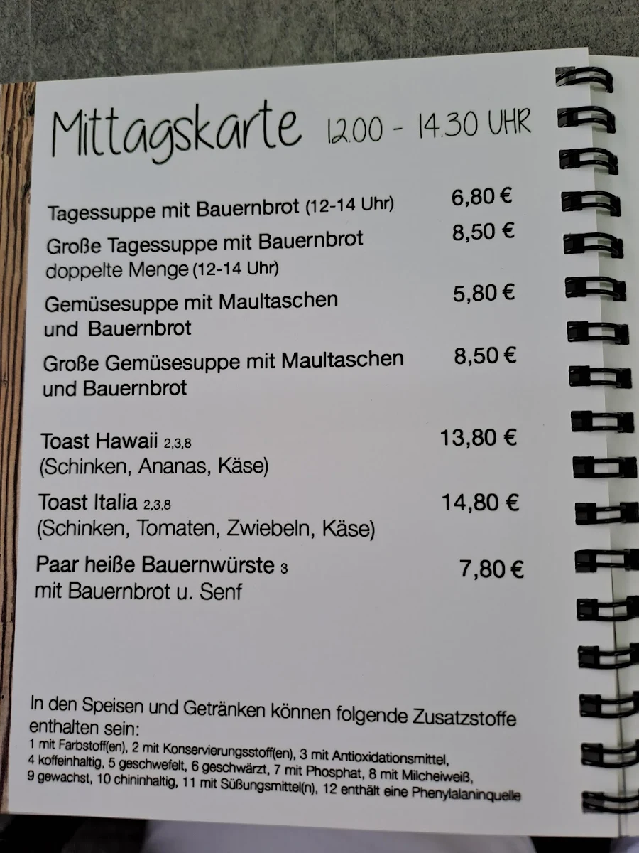 Speisekarte photo 4