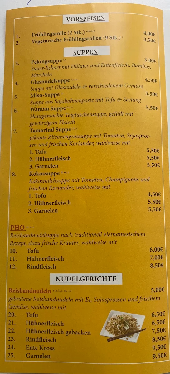 Speisekarte photo 4