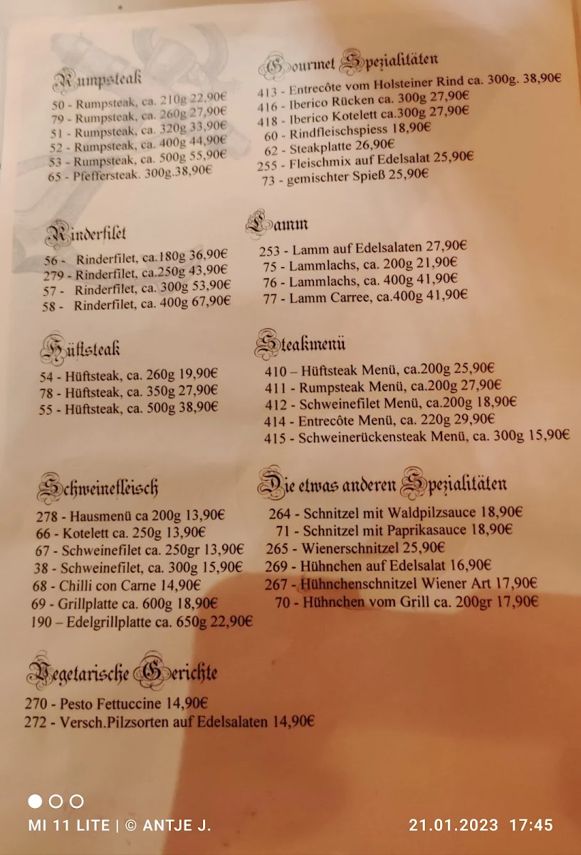 Speisekarte photo 5