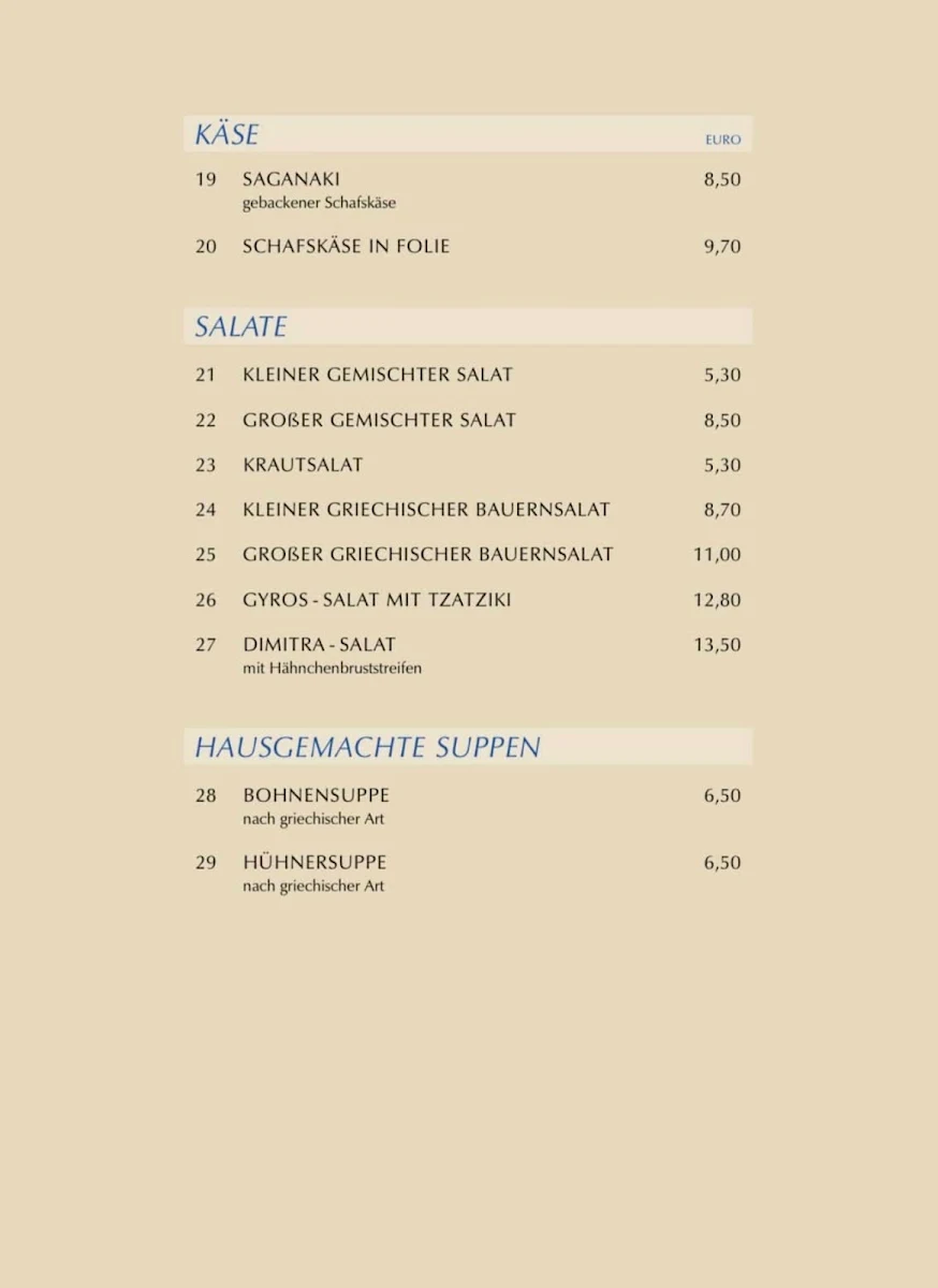 Speisekarte photo 8