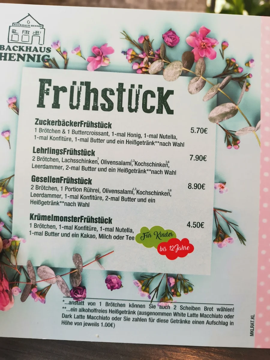 Speisekarte photo 1