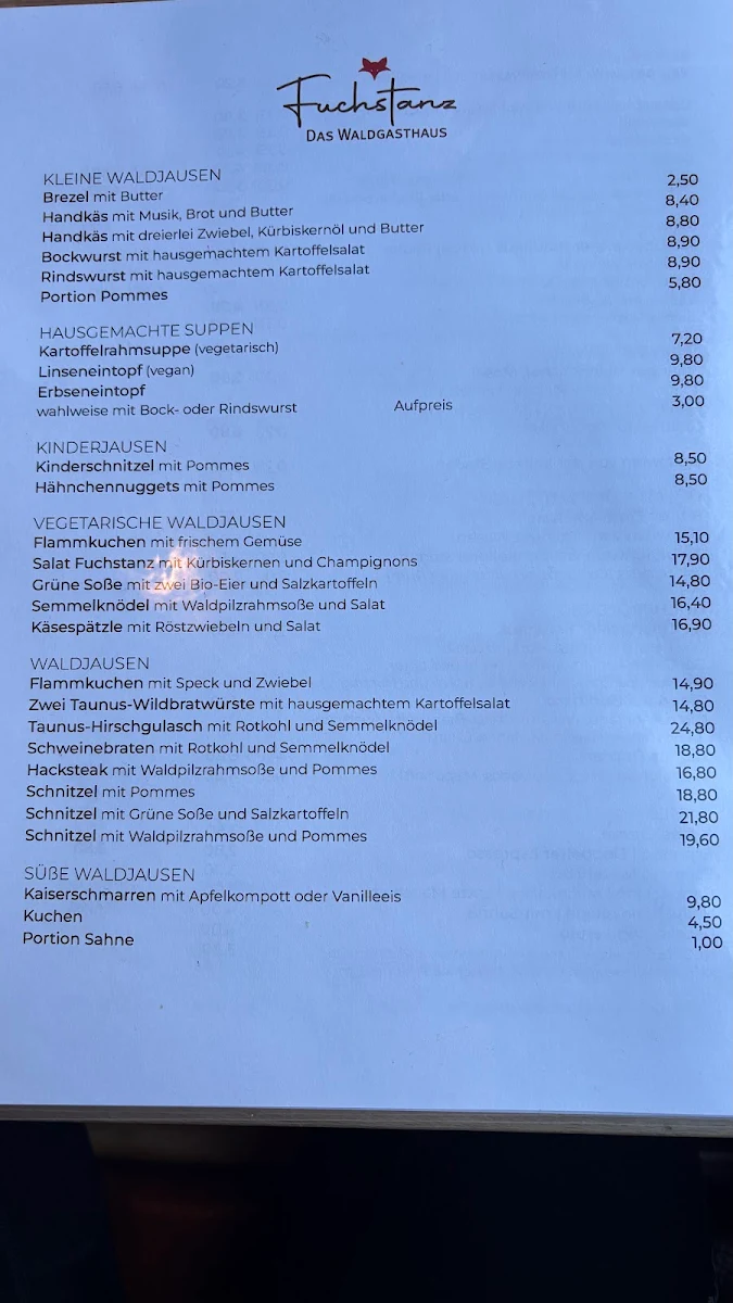 Speisekarte photo 2