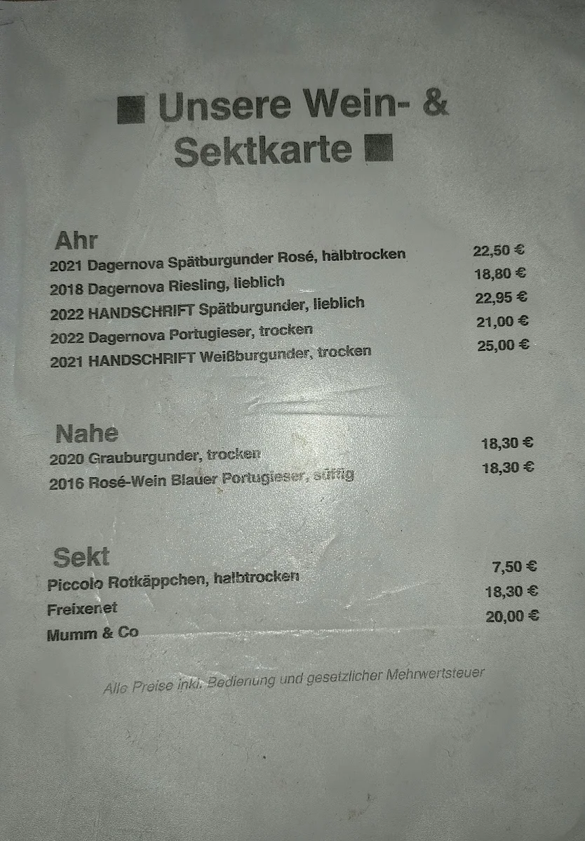 Speisekarte photo 2
