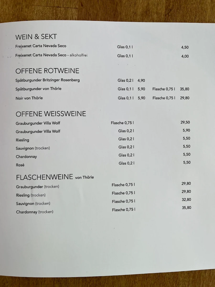 Speisekarte photo 7