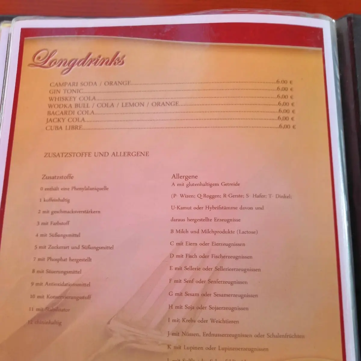 Speisekarte photo 6