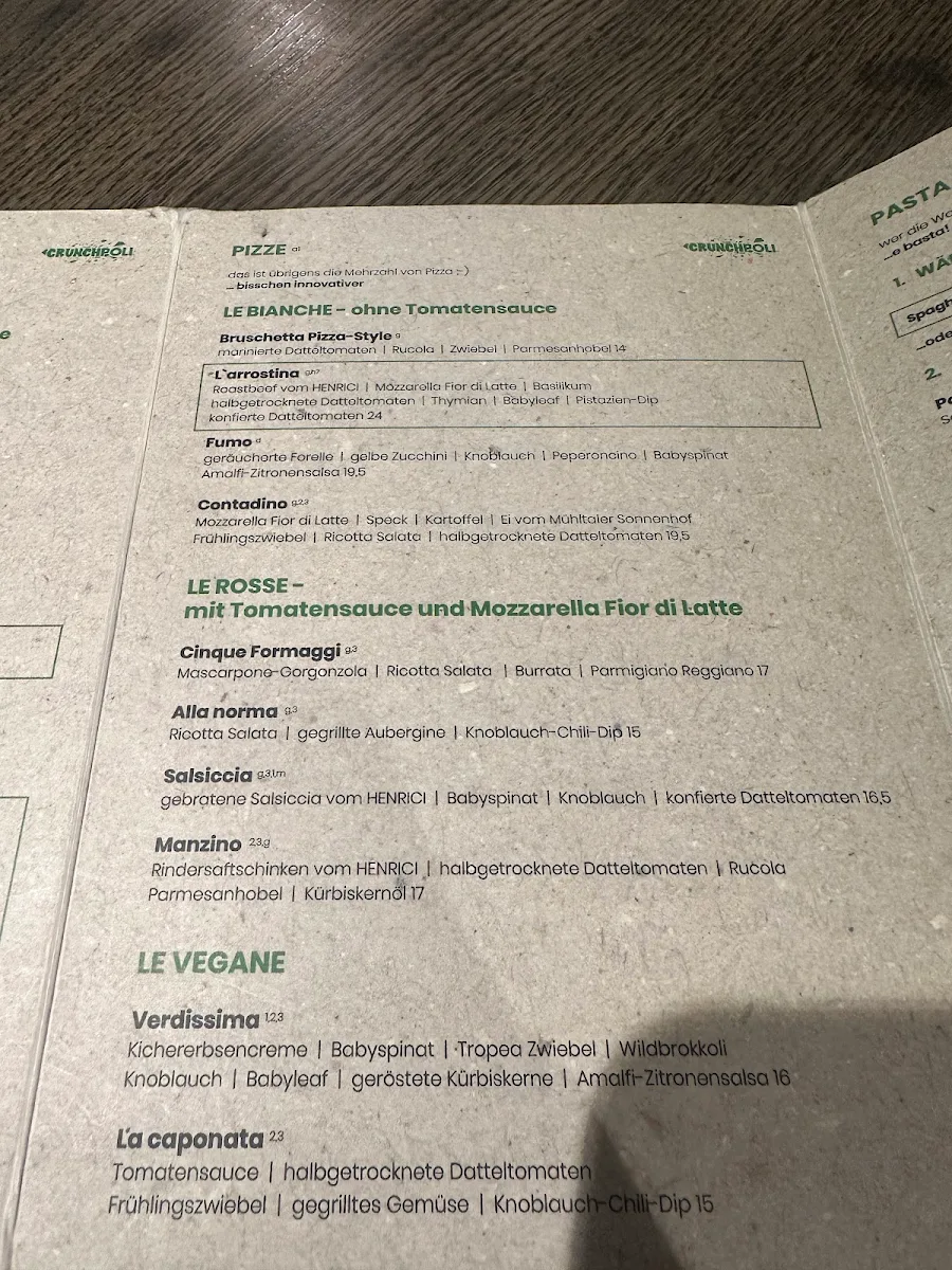 Speisekarte photo 1