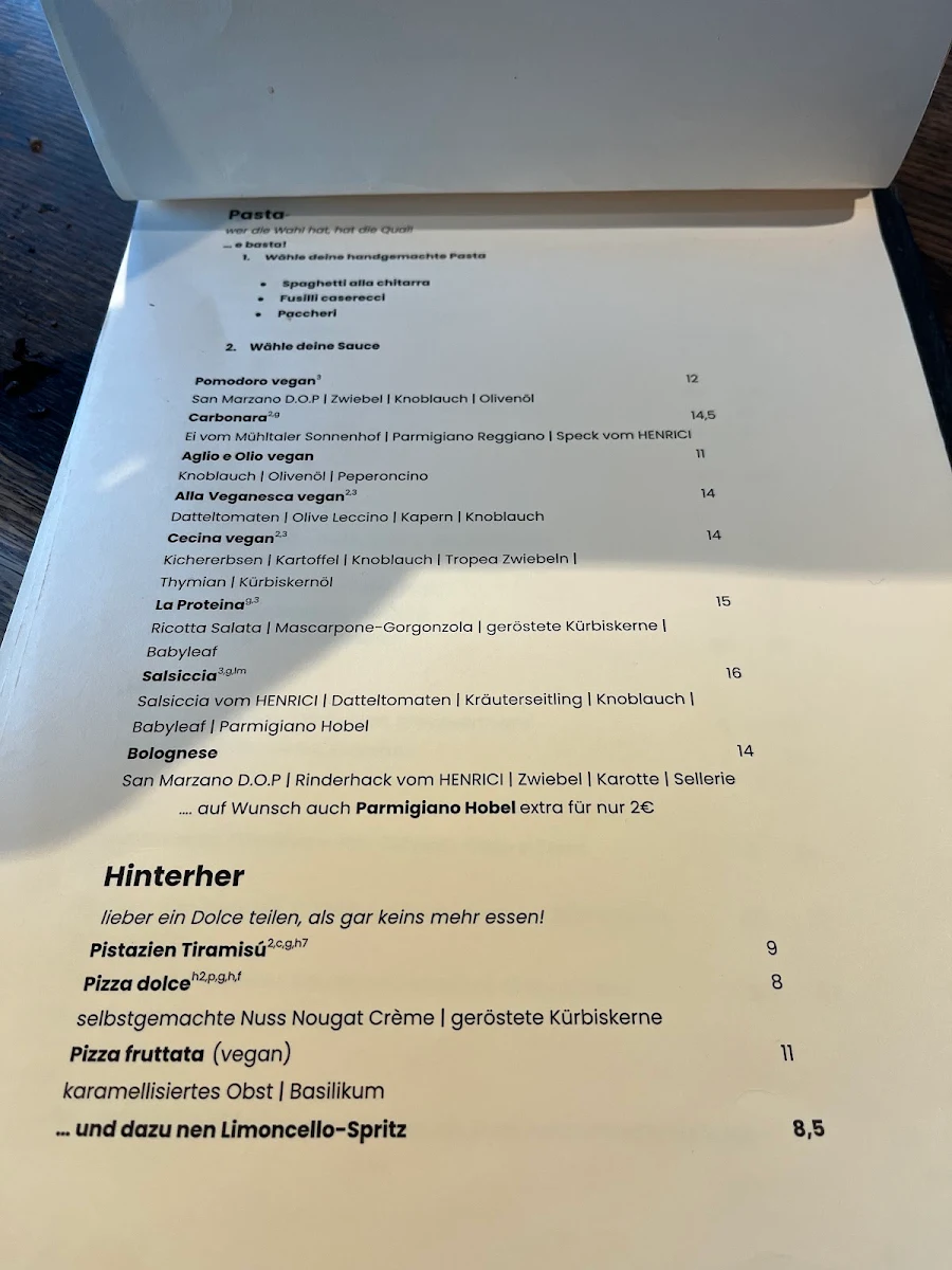 Speisekarte photo 3