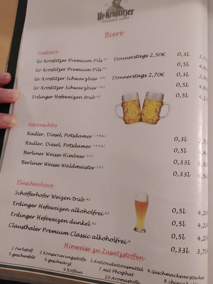 Speisekarte photo 1