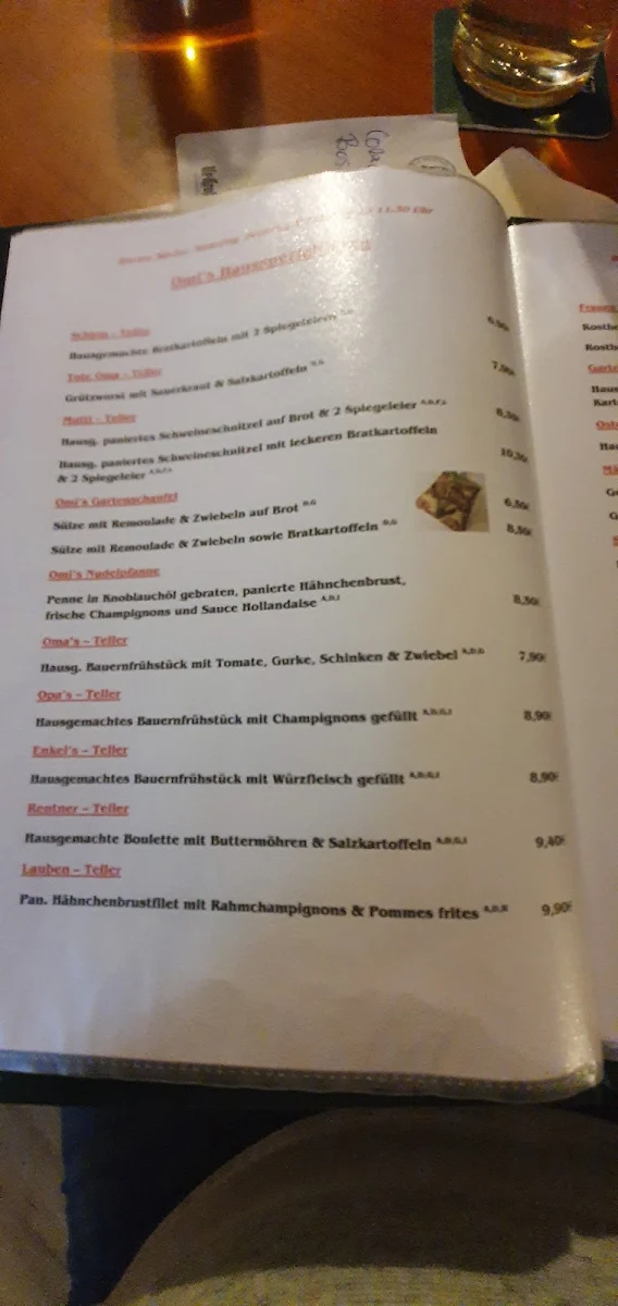 Speisekarte photo 6