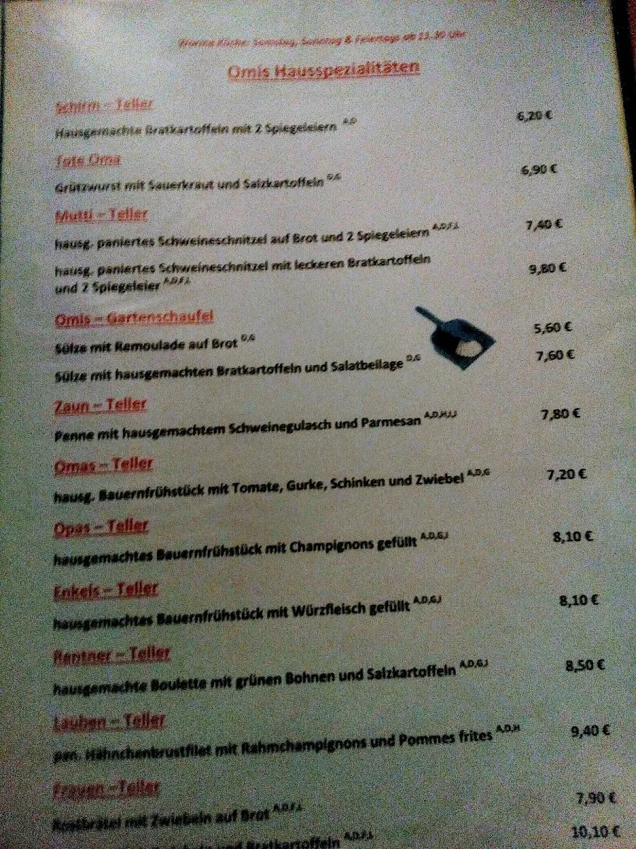 Speisekarte photo 7