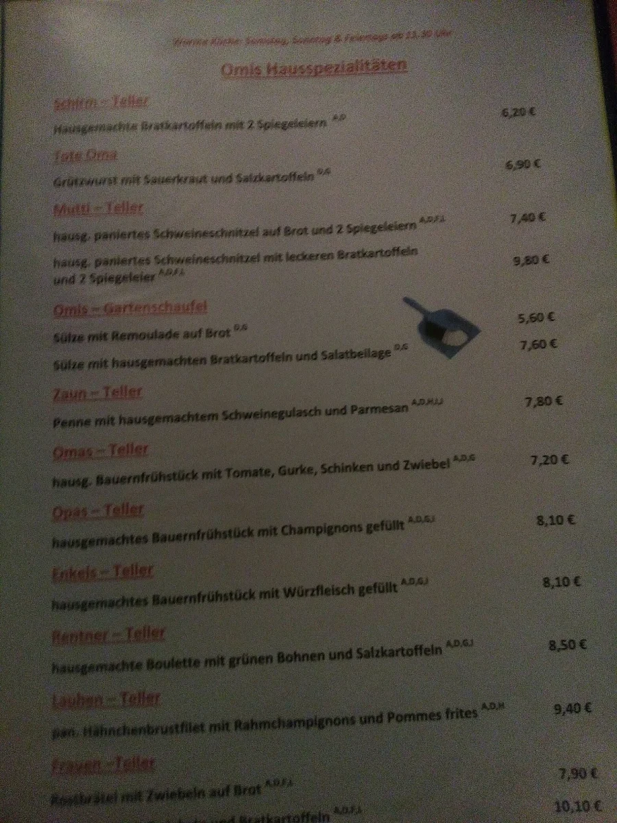 Speisekarte photo 8