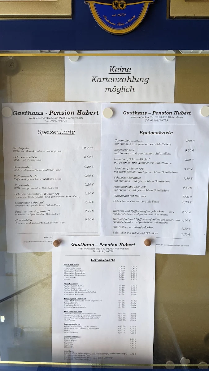 Speisekarte photo 1