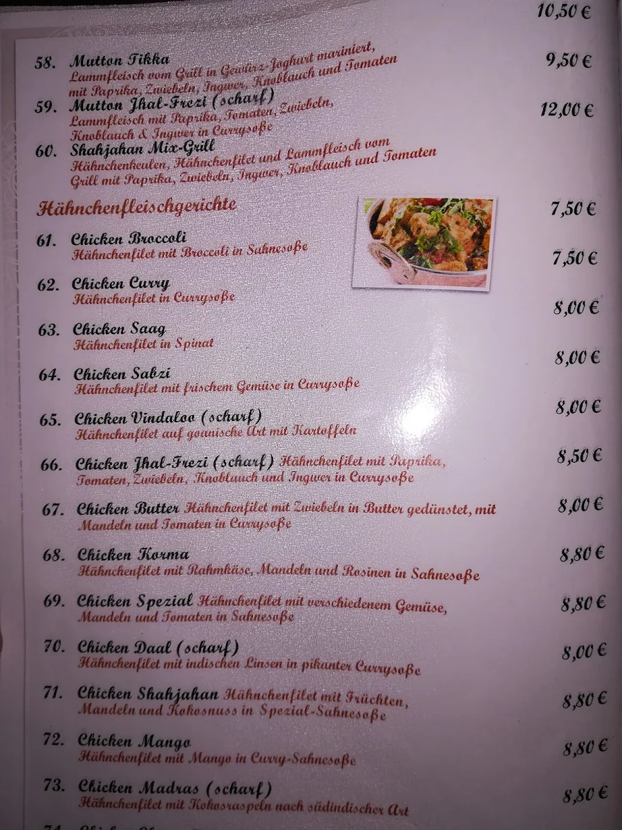 Speisekarte photo 2