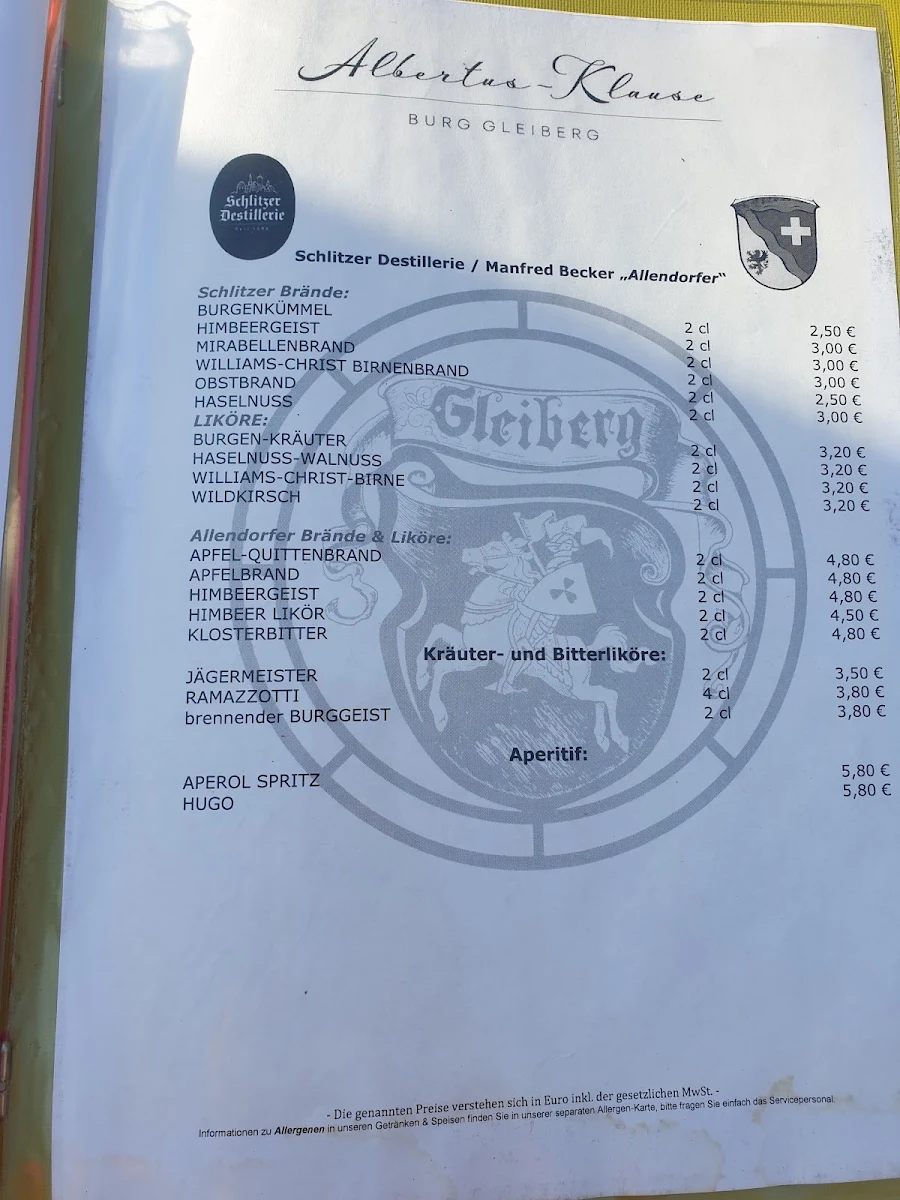Speisekarte photo 3