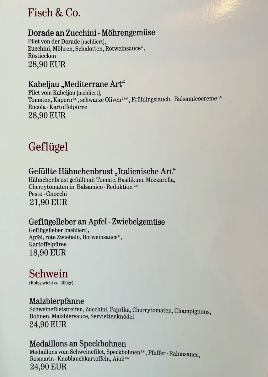 Speisekarte photo 7