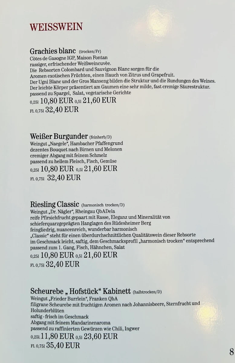 Speisekarte photo 9