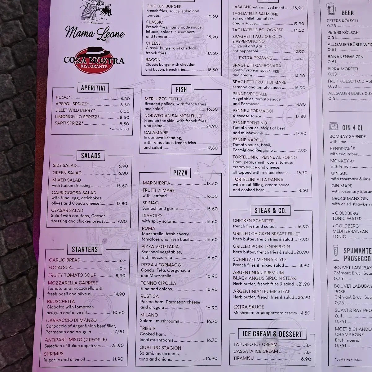 Speisekarte photo 2