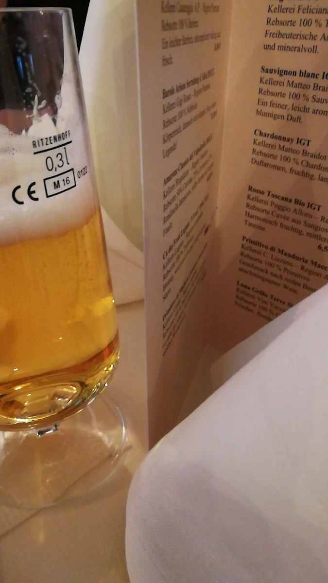 Speisekarte, Ristorante Osteria Nr. 1