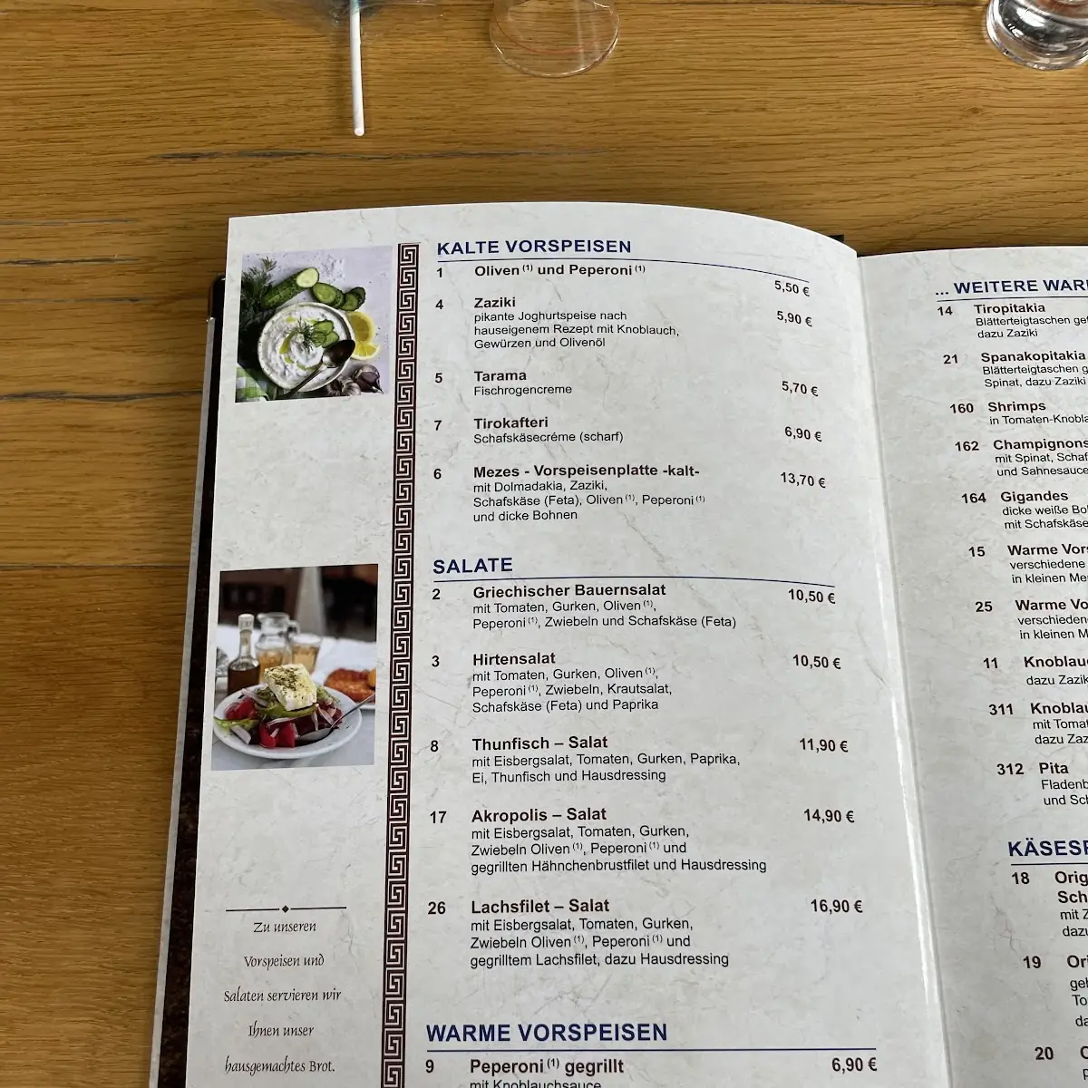 Speisekarte photo 2