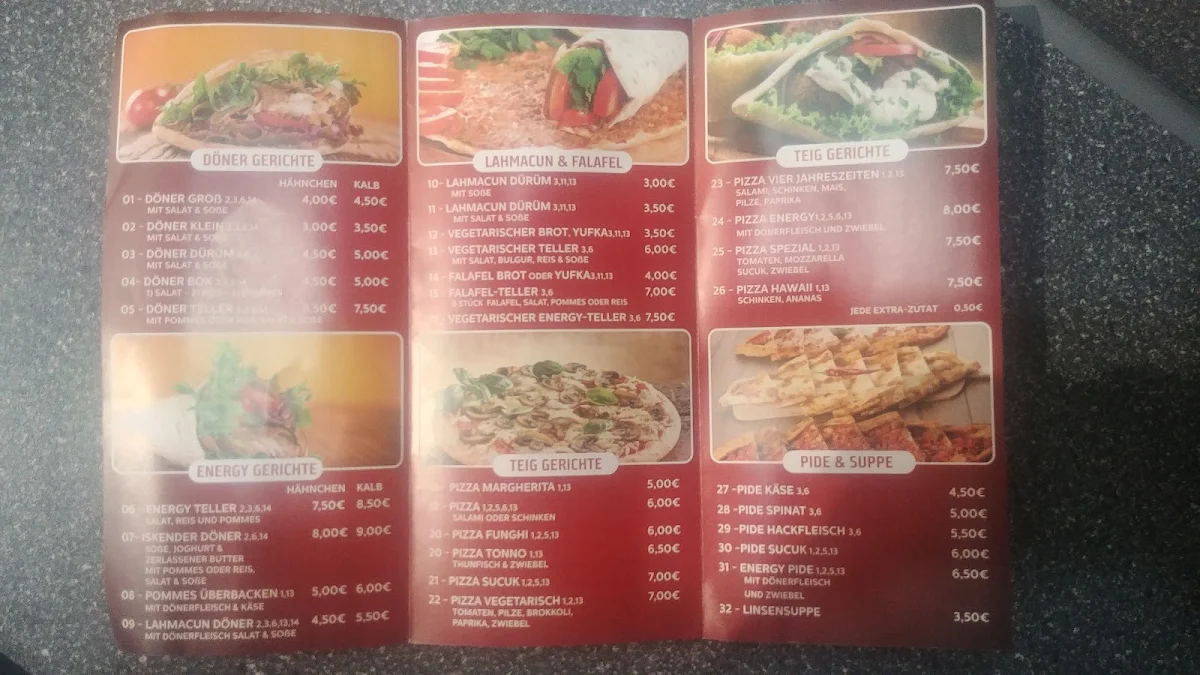 Speisekarte photo 3
