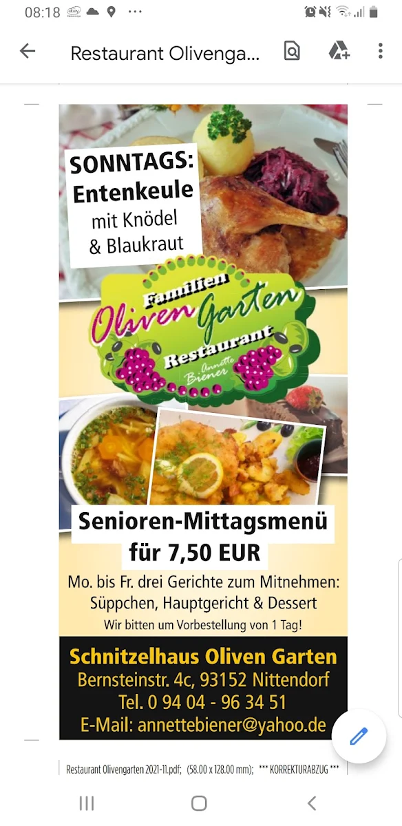 Speisekarte photo 9