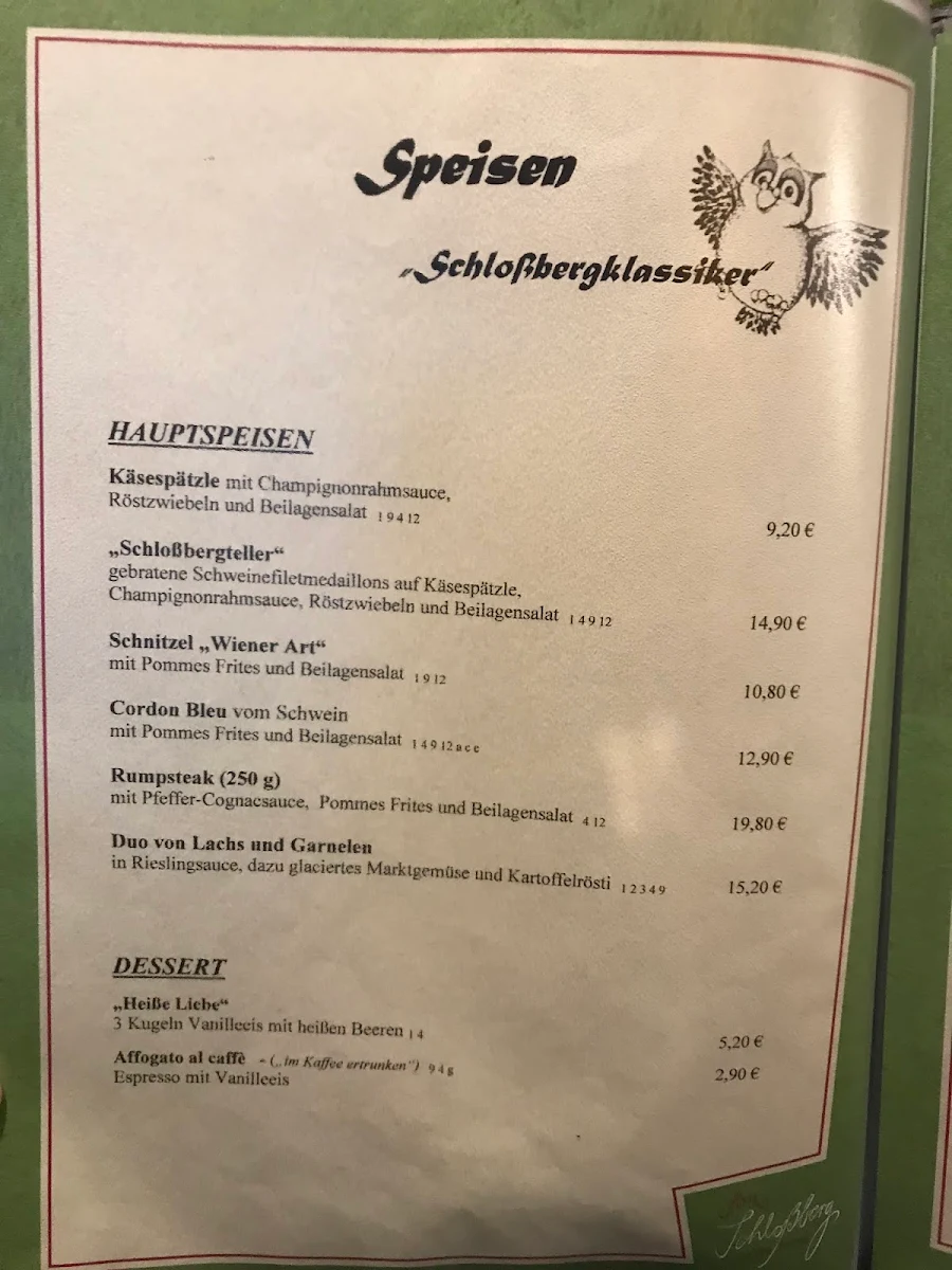 Speisekarte photo 4