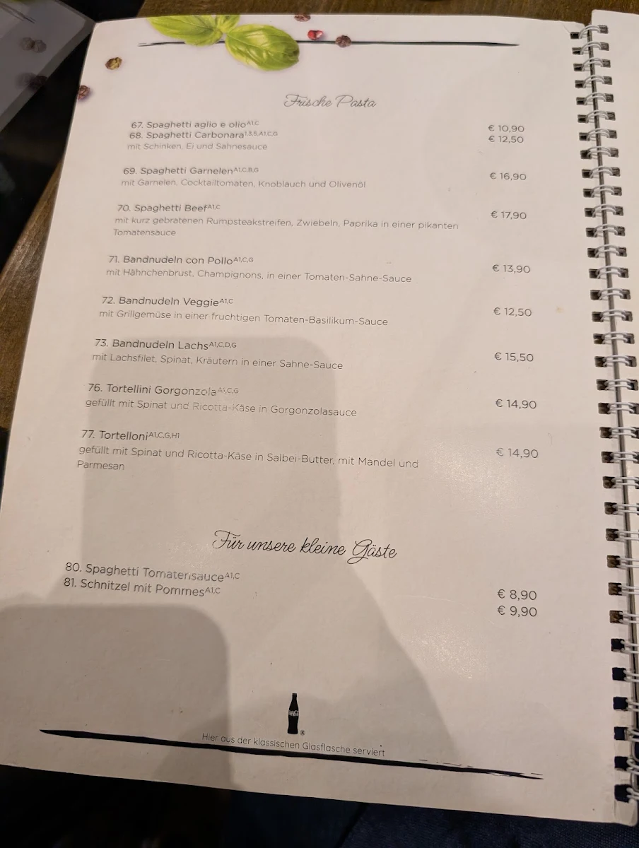 Speisekarte photo 2