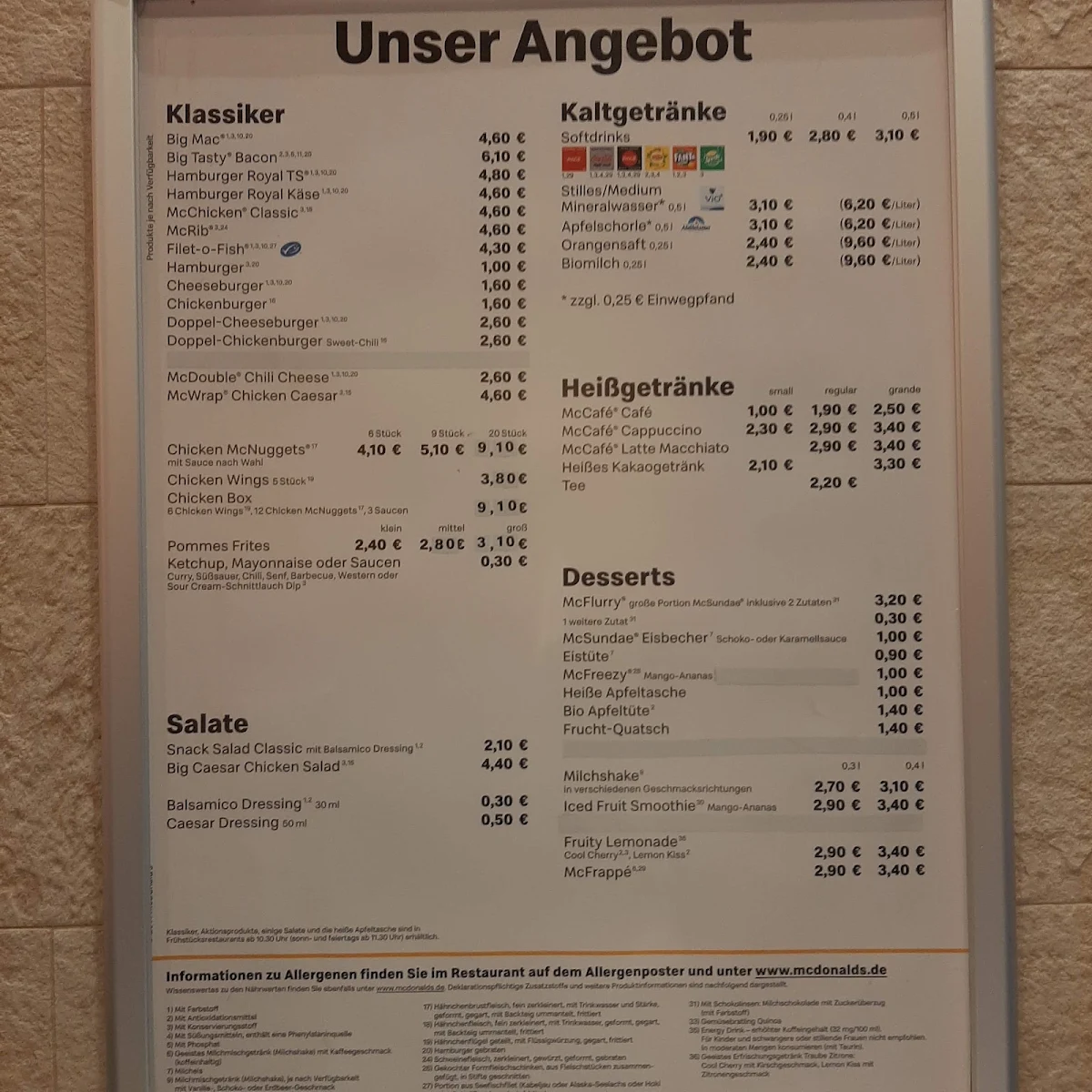 Speisekarte photo 3
