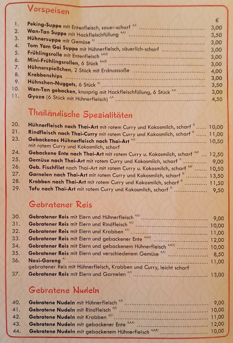 Speisekarte photo 1